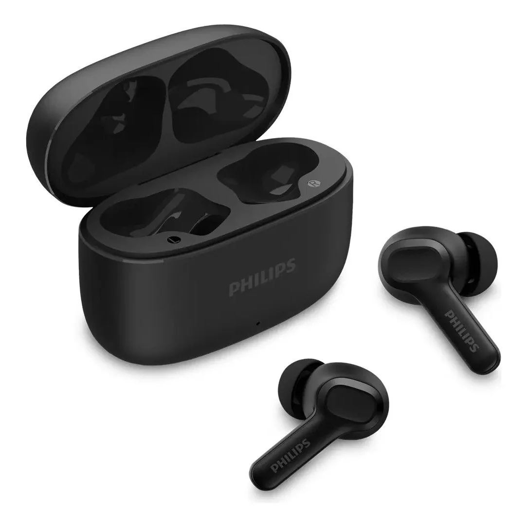 ✨ Fone de ouvido Tws Philips Tat1109bk/00 preto Ipx4