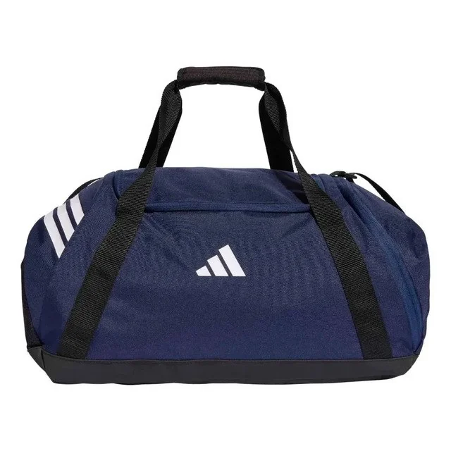 ✨ Mala Média Duffle Tiro adidas Azul-marinho Lisa Níquel Preto
