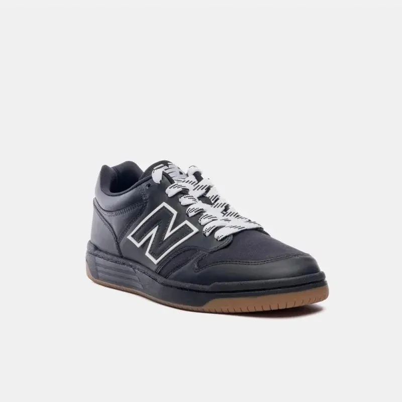 ✨ Tenis Nb New Balance 480 Low Unsx.aa Preto Lisa 42 Br