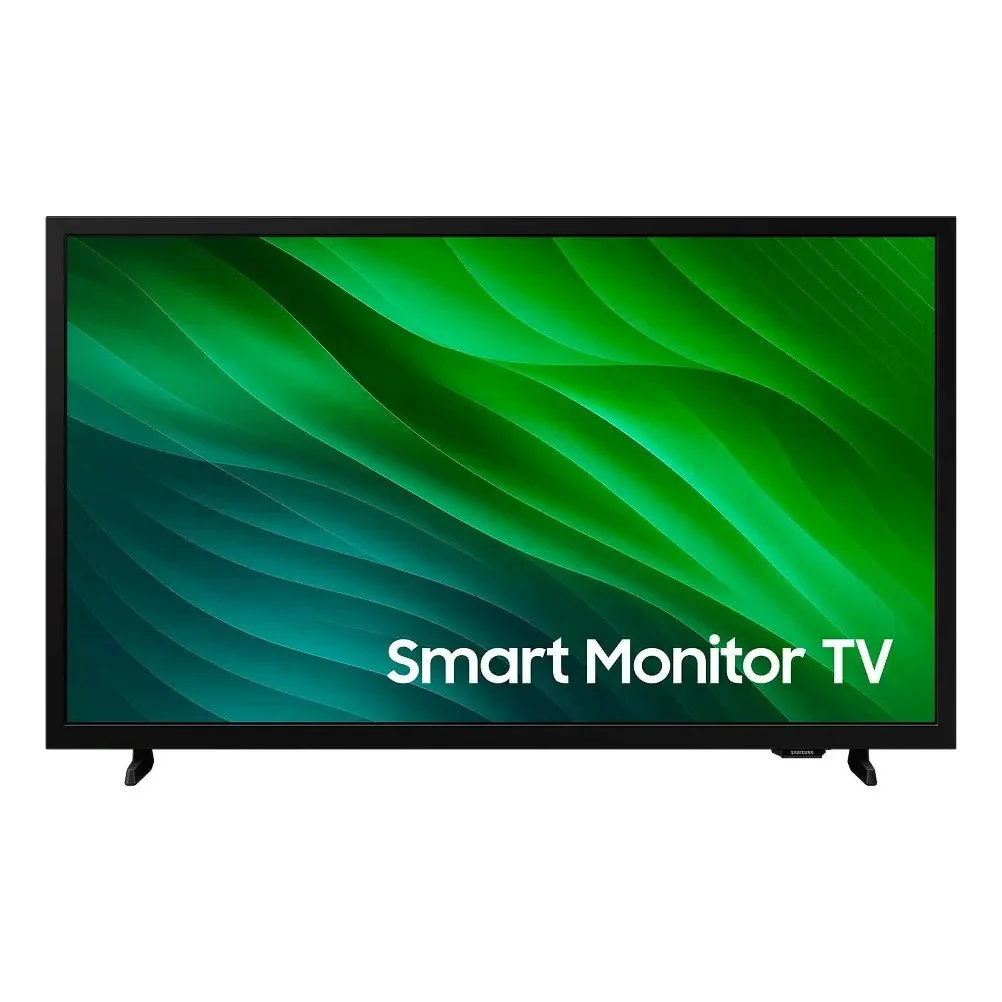 ✨ Smart Tv Samsung 32'' Hd Tizen Hdr Wi-fi Hdmi Monitor Bivolt Preta Preto
