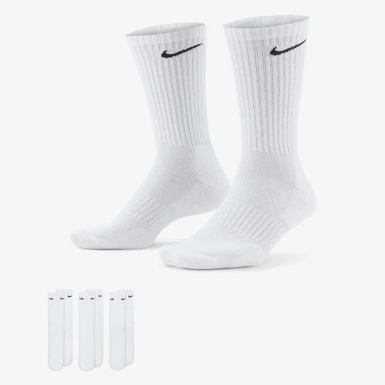 ✨Meia Nike Everyday Cushioned (3 Pares) Unissex