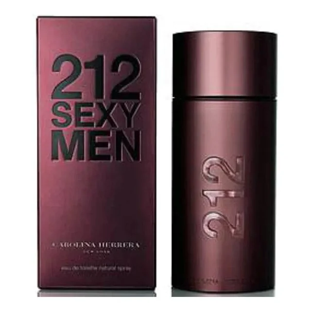 ✨ Carolina Herrera 212 Sexy Eau De Toilette 100 ml para Homens