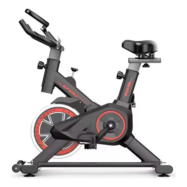 ✨ Bicicleta Spinning Ergométrica Vertical Inércia Bike Fitness Cor Vermelho 127/220v