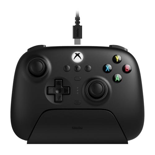✨ 8Bitdo Ultimate 3-Mode Controller, Hall Effect Joysticks, Pro Back Buttons, Wired Only for Xbox Series X|S & Xbox One, Compatibility with Apple, Windo...