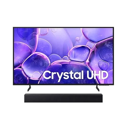 ✨ Samsung Smart TV 50" Crystal UHD 4K U8600F 2025 + Soundbar HW-B400F/ZD