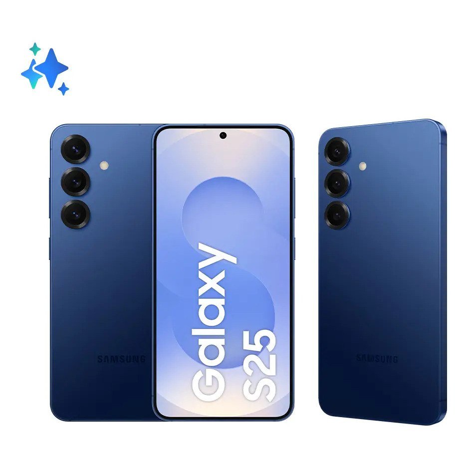 ✨ Samsung Galaxy S25 5G, 256GB, 12GB, Câmera Tripla - Azul marinho