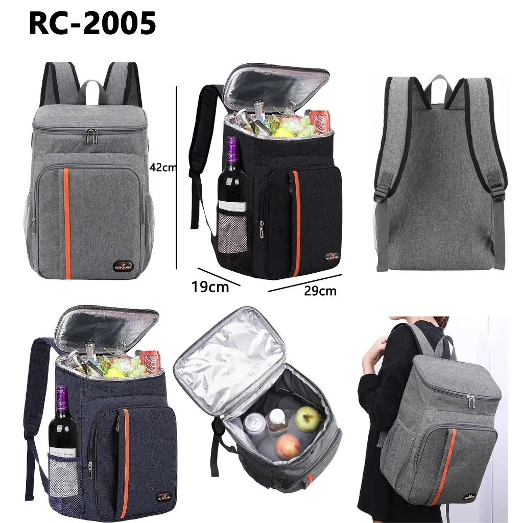 ✨Mochila Térmica 23L com Isolamento para Bebidas e Alimentos | Ideal para Viagem, Praia e Piquenique