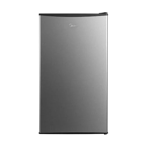 ✨ Frigobar 93 Litros Inverter Bivolt Preto com Porta na Cor Inox, Midea