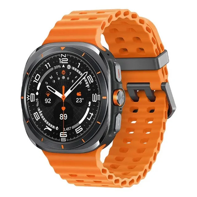 ✨ Samsung Galaxy Watch Ultra 2025 Smartwatch 47mm Lte, Galaxy Ai, Titânio Aeroespacial Titânio Cinza