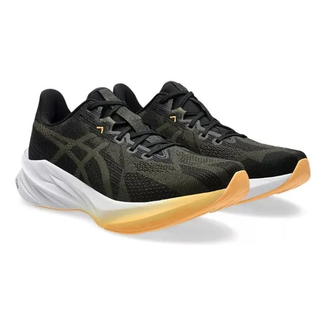 ✨ Tênis Asics Dynablast 5 Masculino Preto E Amarelo 43 Br