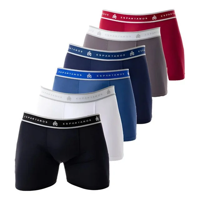 ✨ Kit Com 10 Cuecas Boxer Masculina Microfibra Original