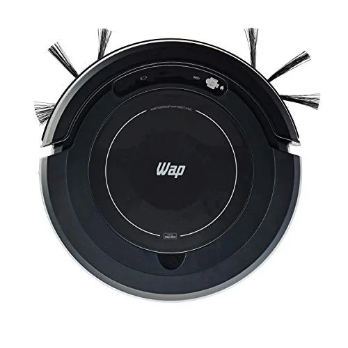 ✨ WAP Aspirador de Pó Robô ROBOT W100 3 em 1, Automático, 250ml, com Sistema de Antiqueda e Colisão, 17W 12,8VDC Bivolt