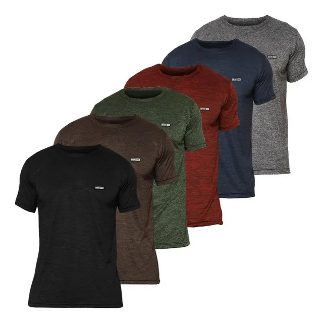 ✨ Kit 6 Camisetas Masculina Academia Dry Fit Malha Fria Treino