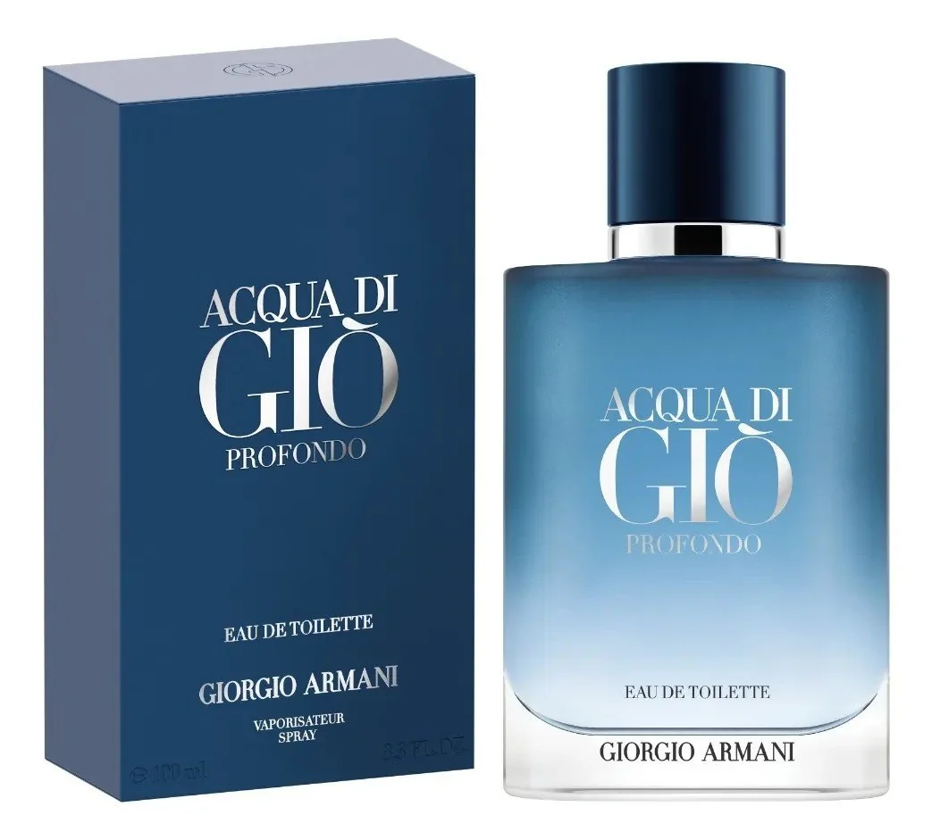 ✨ Armani Beauty Perfume Masculino Acqua di Giò Profondo Eau de Toilette 100ml