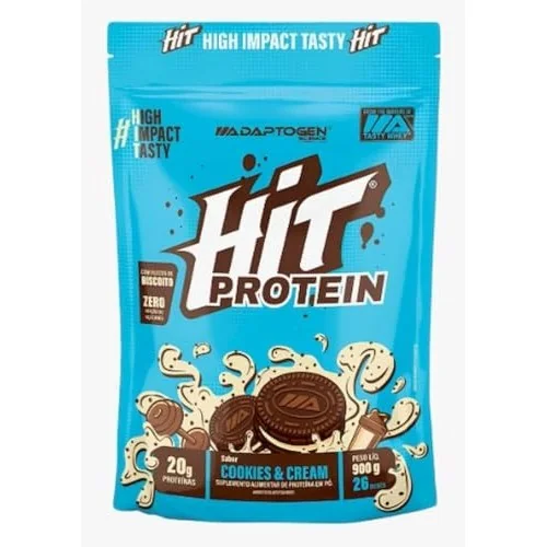 ✨ HIT Protein (900g) Sabor Cookies and Cream – Adaptogen Scinece | 20G Proteina por dose