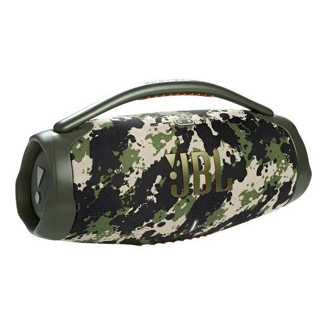 ✨Caixa De Som Jbl Boombox 3 Bluetooth Camuflada Cor Squad 127/220v