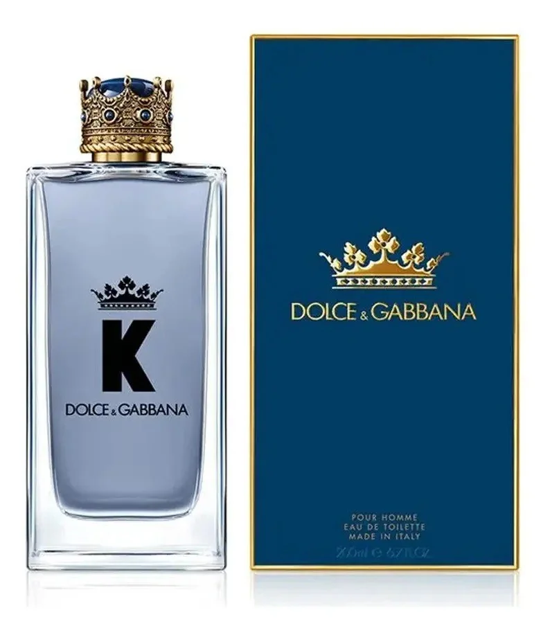 ✨ Perfume Amadeirado Masculino Dolce & Gabbana K Eau de Toilette 200ml