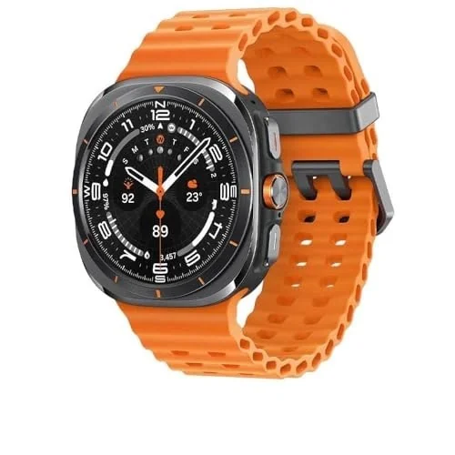 ✨ Samsung Galaxy Watch Ultra 2025 Smartwatch 47mm LTE, Galaxy AI, Titânio Aeroespacial, Titânio Cinza