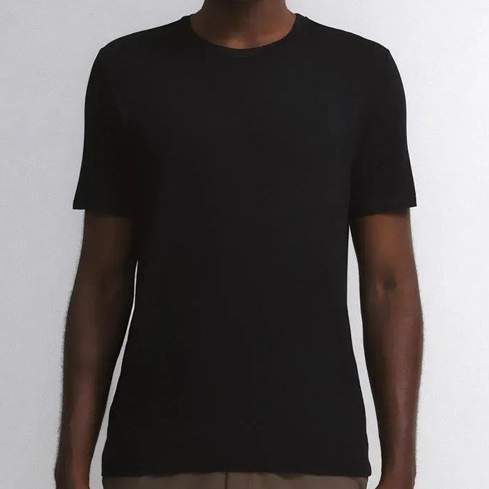 ✨ Camiseta Masculina Insider Light Preta G Gola U