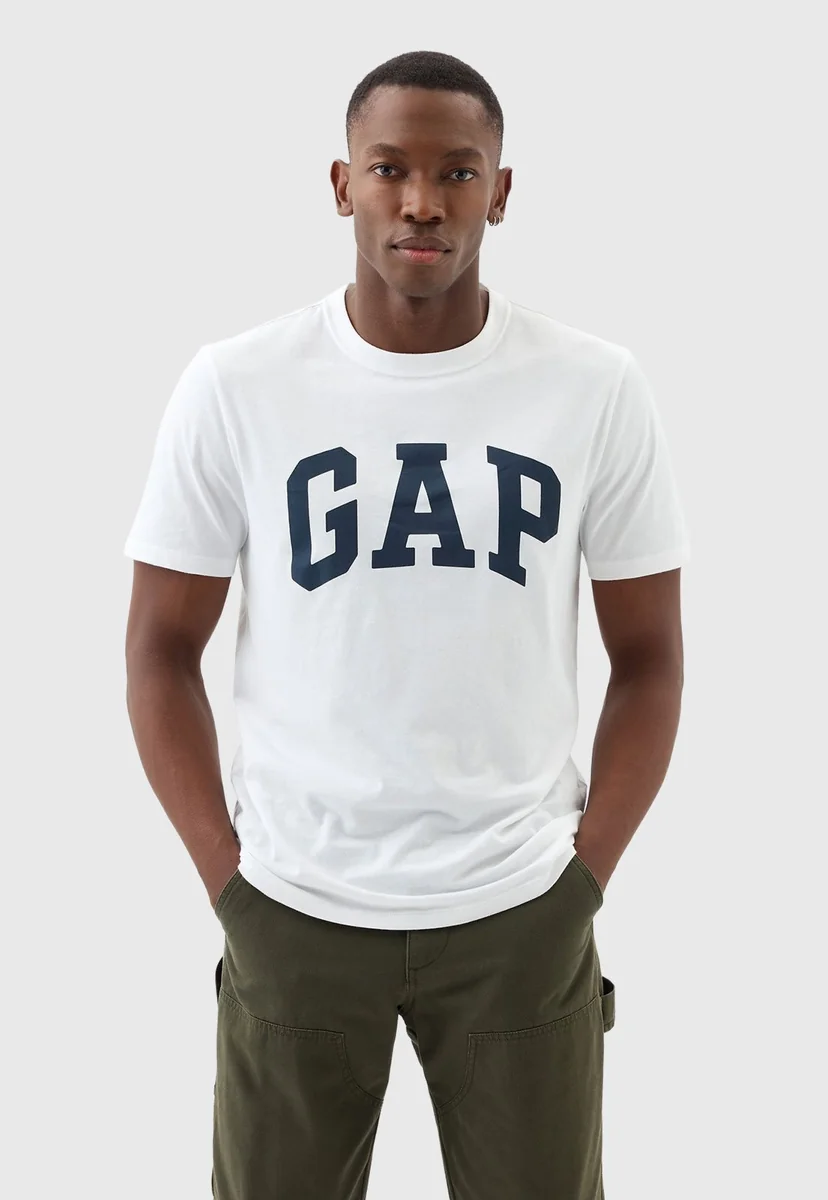 ✨Camiseta GAP Logo Branca