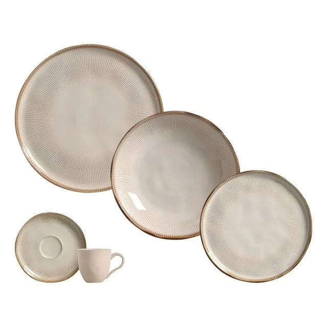 ✨Aparelho De Jantar 30 Peças Bio Raio Porto Brasil