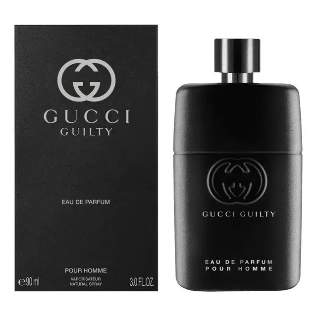 ✨ Gucci Guilty Pour Homme Edp Perfume Masculino 50ml Fragrância Cítrica Amadeirada