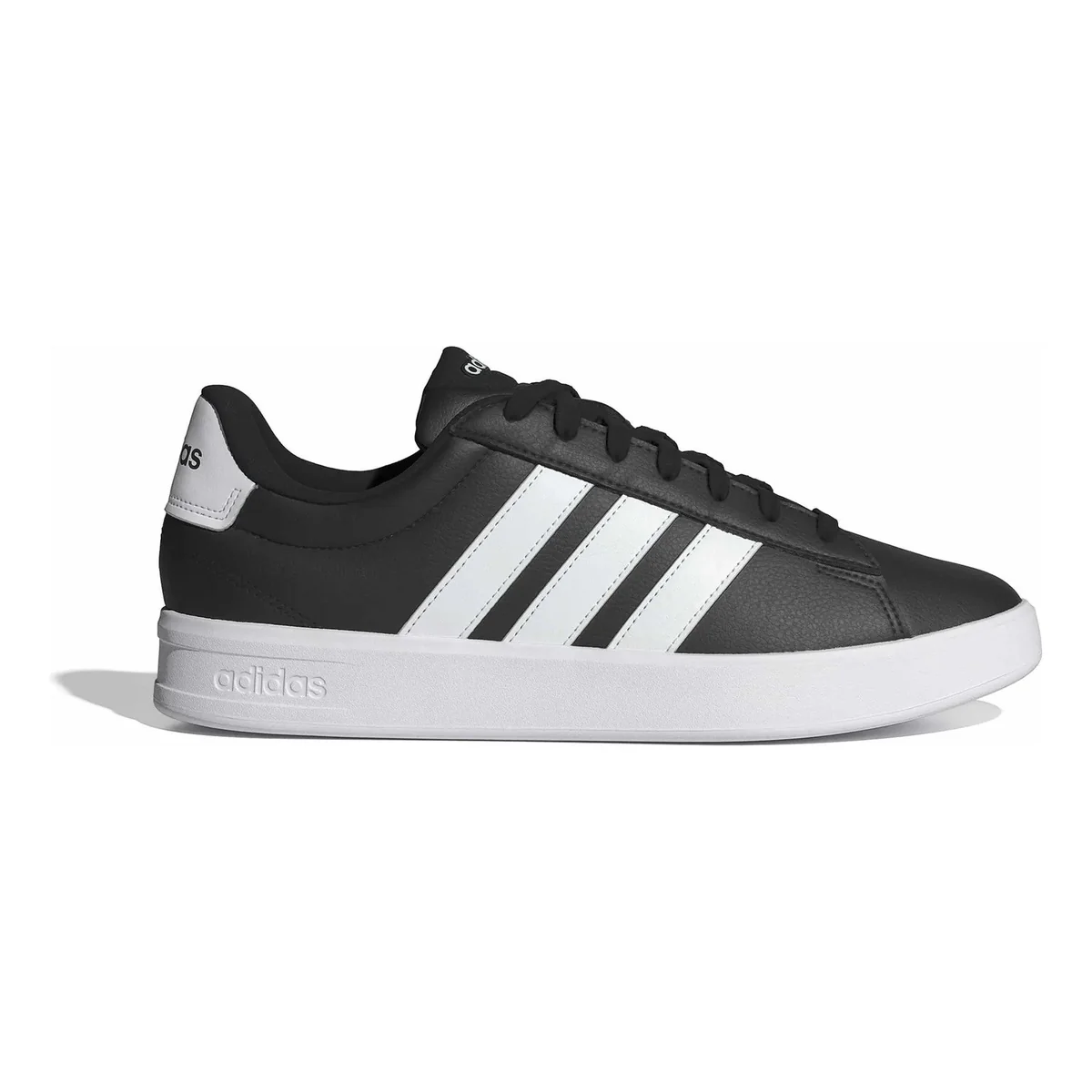 ✨ Tênis Masculino Grand Court 3.0 adidas Cblack/ftwwht/ftwwht Liso 41 Br