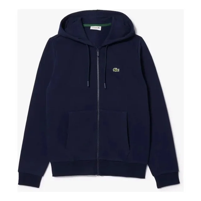 ✨Moletom Canguru Lacoste Masculino Com Zíper Lacoste