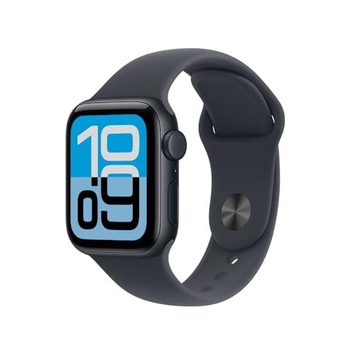 ✨ Apple Watch SE 3 GPS + Cellular, Caixa em alumínio meia‑noite de 40 mm com Bracelete desportiva meia‑noite - P/M