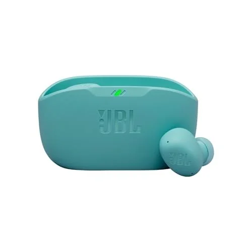 ✨ JBL, Fone de Ouvido Sem Fio, Bluetooth, Wave Buds 2, Intra Auricular, Sem Fio, Resistente À Água e Poeira - Azul