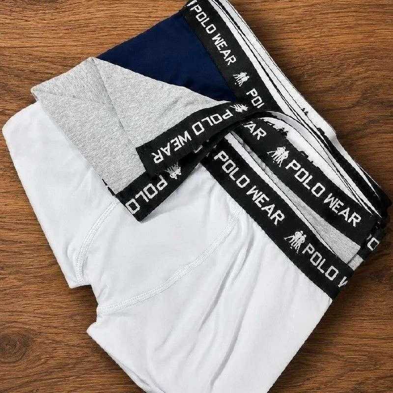✨ Kit 10 Cuecas Algodão Polo Wear Sortido