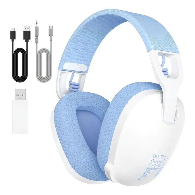 ✨Headset Gamer Onikuma B2 Fone Tipo G435 Bt-5.3 Ps5 Ps4 Pc Cor Branco
