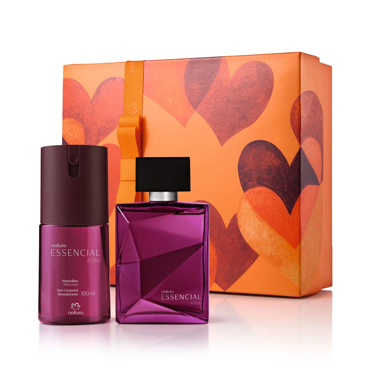 ✨Presente Natura Essencial Atrai Masculino (2 produtos)