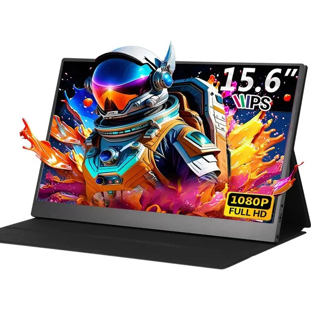 ✨ Monitor Gamer Portátil 15.6 1080p Fhd Ips Com Hdmi Usb Preto 127/220v