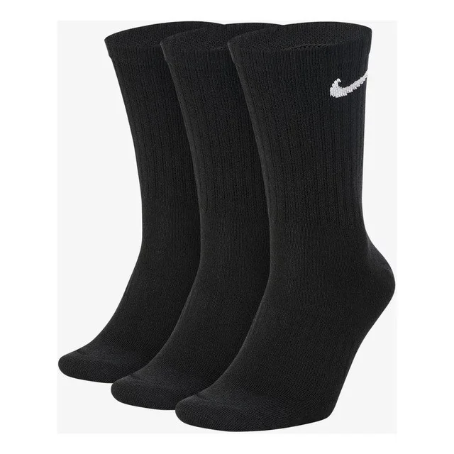 ✨ Meia Nike Everyday Lightweight Training Crew (3 Pares) Mascu