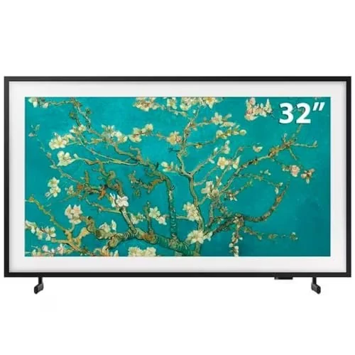 ✨ Samsung Smart TV QLED 32" Full HD QN32LS03C - Gaming Hub, Tela Matte, Modo Arte, Suporte de parede incluso