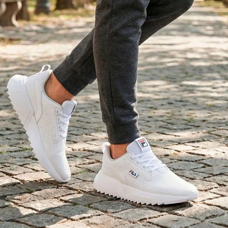 ✨Tenis fila freestyle li masculino branco+marinho