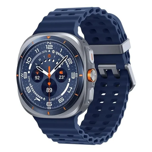 ✨Samsung Galaxy Watch Ultra 2025 Smartwatch 47mm Lte, Galaxy Ai, Titânio Aeroespacial Titânio Azul