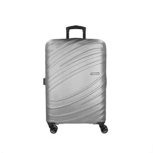 ✨ American Tourister Mala de Viagem Tesa 4.0 Prata Grande