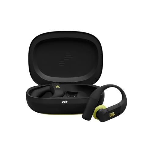 ✨ JBL, Fone de Ouvido Esportivo, Endurance Peak 4, IP68, ANC - Preto