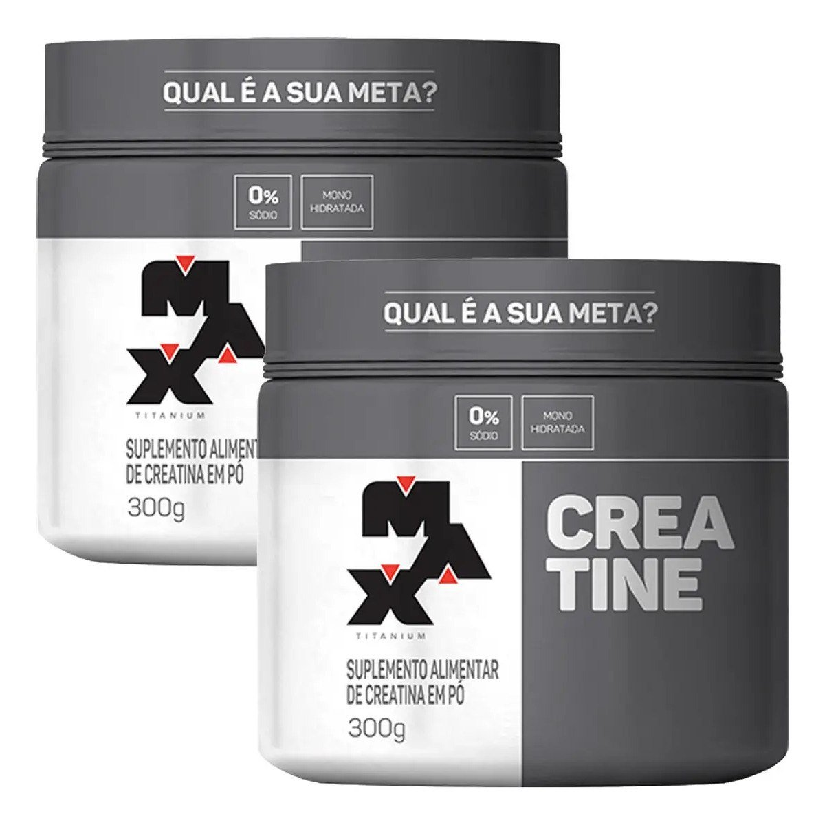 ✨ Combo/Kit 2x Creatina Monohidratada 300g Pó