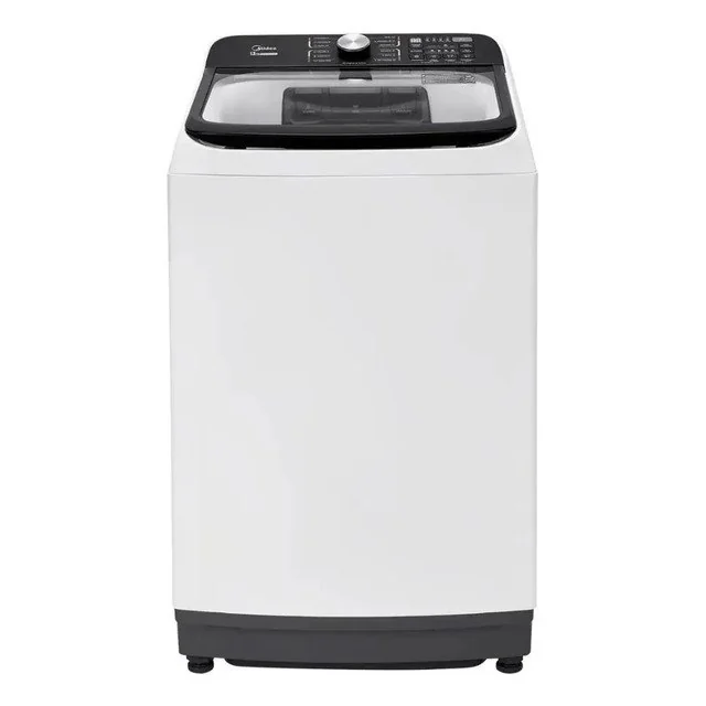 ✨Lavadora De Roupas Midea Wave Agitator 13kg Branca 127v Branco