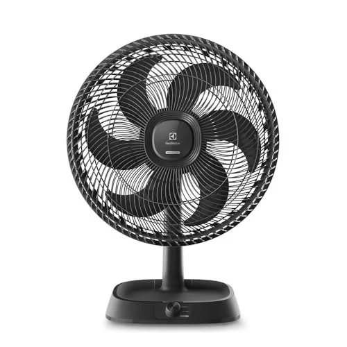 ✨ Electrolux Ventilador De Mesa 40cm 6 Pás silencioso 3 velocidades 2 anos garantia com inclinação Duoforce Air+ EFD40 220v Preto
