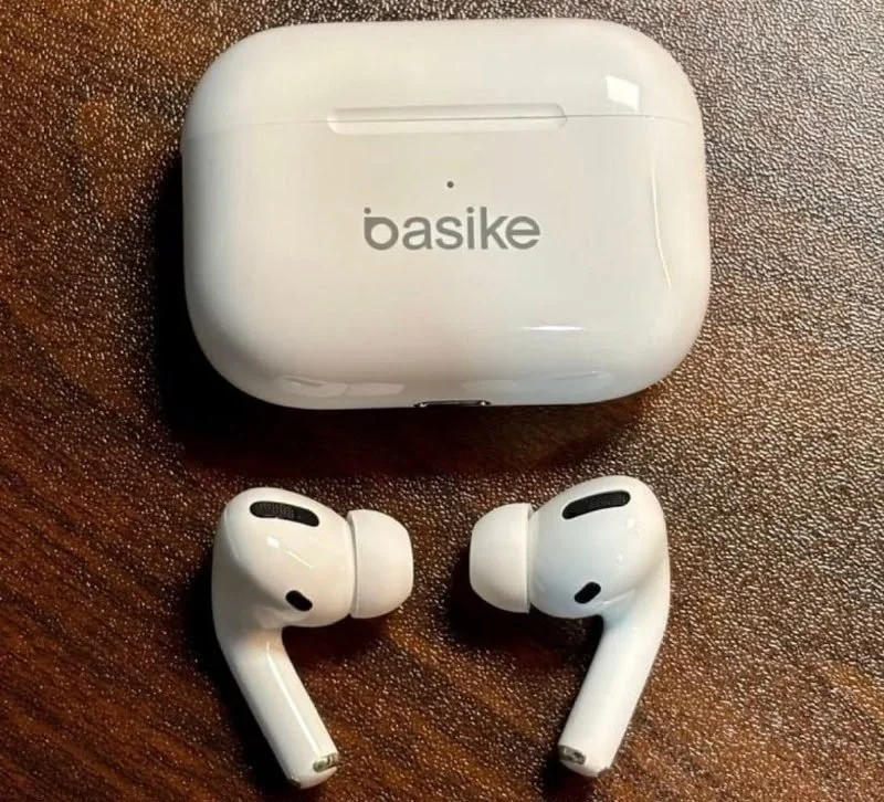 ✨ Basike Fone De Ouvido Sem Fio Bluetooth Para Bluetooth 5.3 Branco