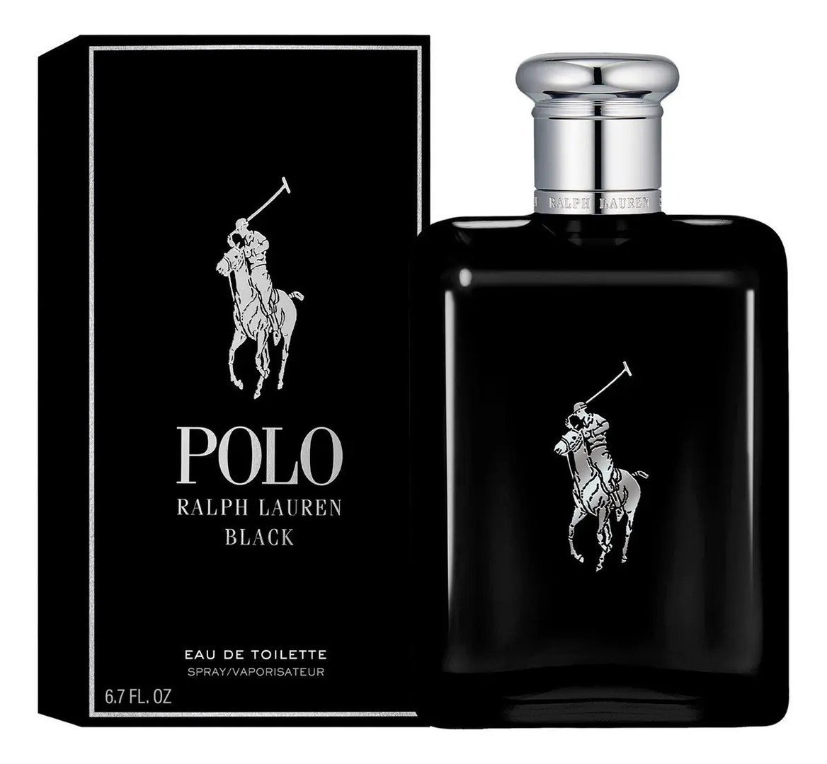 ✨ Perfume Masculino Eau de Toilette Ralph Lauren Polo Black 200 ml