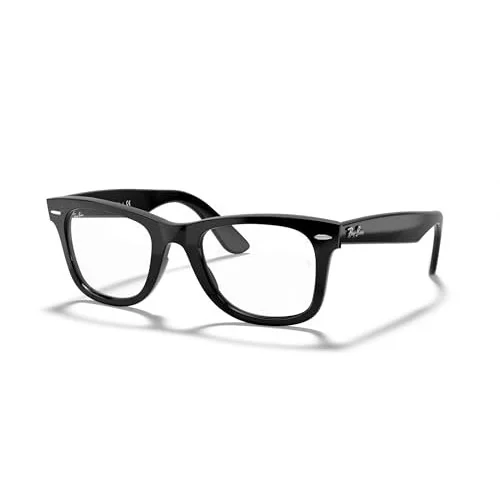 ✨ Armação para Óculos Ray-Ban Wayfarer Ease, Preto, Tamanho 50