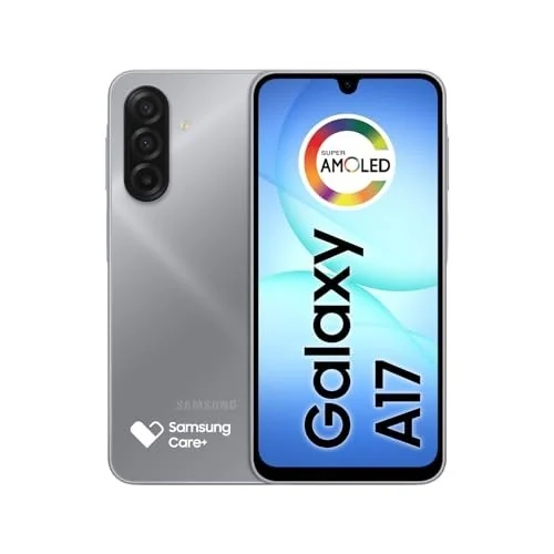 ✨ Celular Samsung Galaxy A17, 256GB, 8GB, 50MP Tela 6.7", IP54 - Cinza