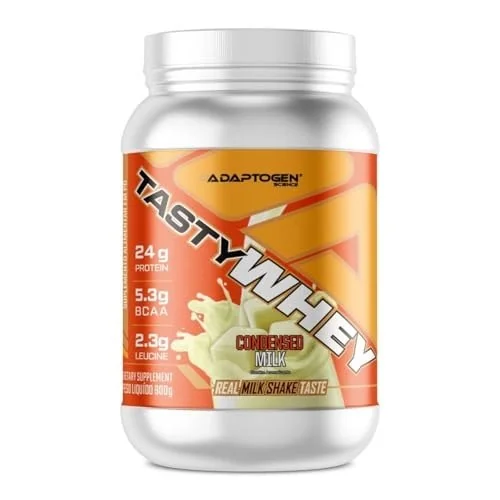 ✨ Adaptogen Tasty Whey (900G) - Leite Condensado -