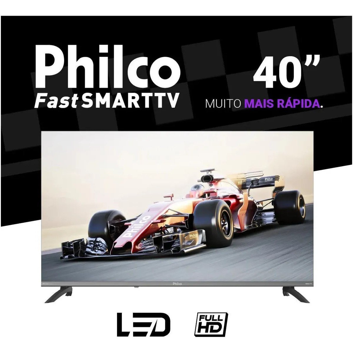 ✨ Smart Tv Philco 40 P40vik Led Roku Dolby Audio Wi-fi Hdmi Hdr Full Hd 110/220v