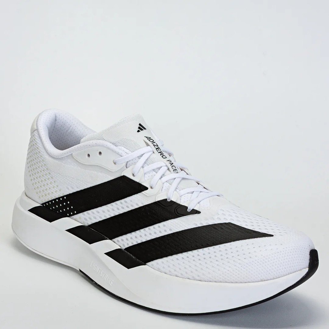 ✨ Tênis adidas Adizero Pacer Unissex Corrida Branco/preto 40